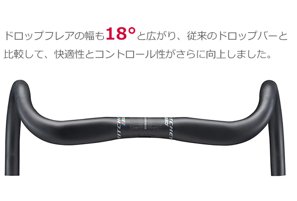 リッチー ドロップハンドル WCS BUTANO INTERNAL ROUTING HANDLEBAR