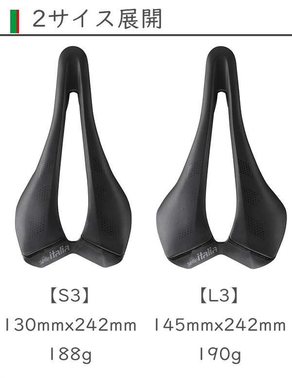 パーツ Selle Italia SLR ADVAN selle-ITALIA ( セライタリア ) サドル SLR ADVAN ブラック S3