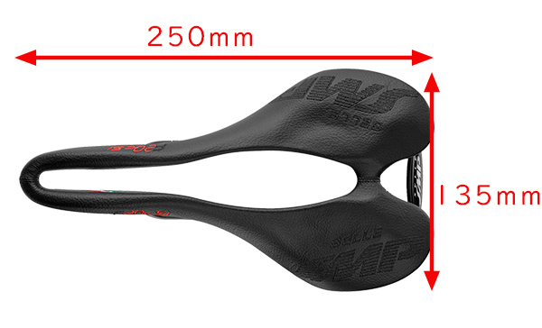 Selle SMP サドル 自転車 SELLE F20Cs.i. ブラック 穴あきサドル