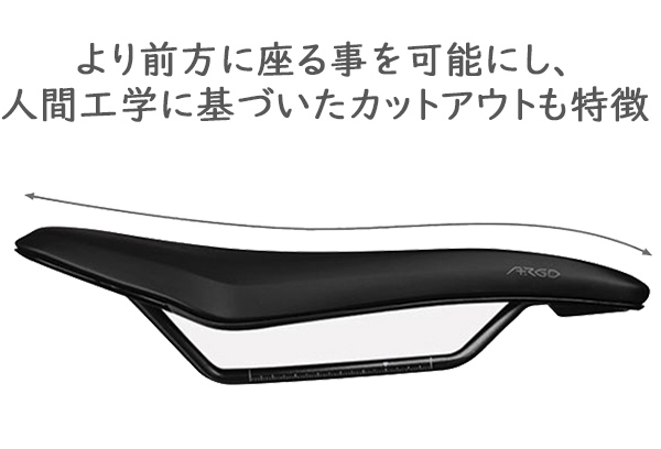 フィジーク（fi'zi:k） サドル fi'zi:k ARGO TERRA X3 kiumレール for