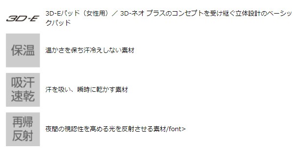 パールイズミ（PEARL IZUMI） W783-3DE サーモ タイツ 2025年モデル