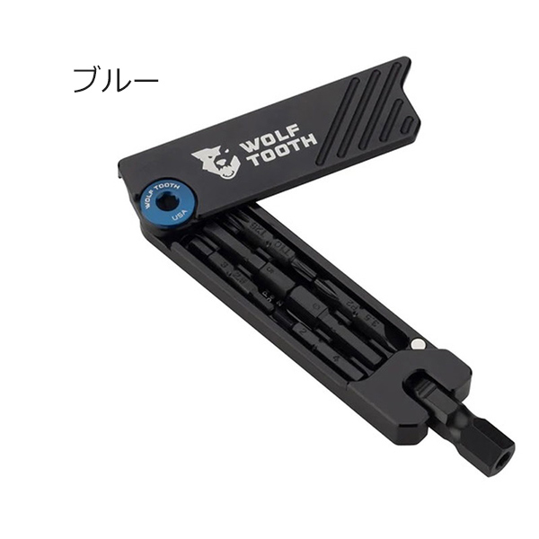 ウルフトゥース 6-Bit Hex Wrench Multi-Tool with Keyring