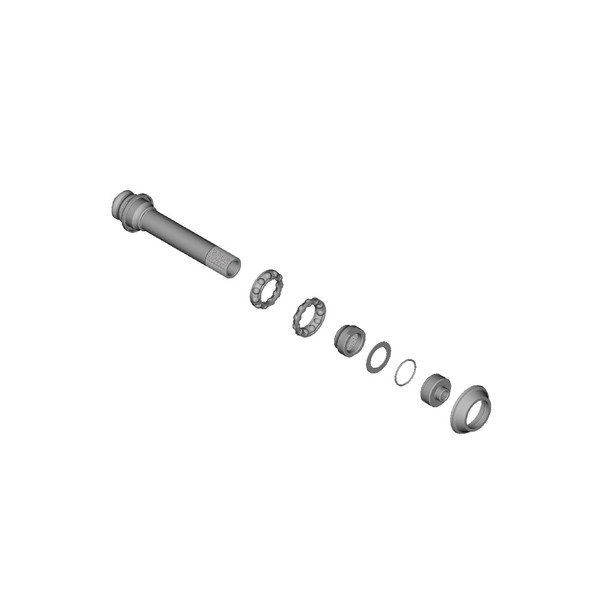 シマノ（SHIMANO） ハブ軸組立品（玉間100mm） (Y2UB98020)シマノ