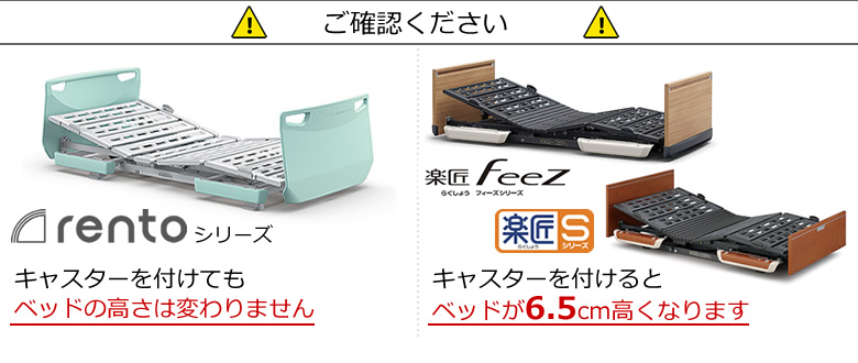 パラマウントベッド（PARAMOUNT BED） 介護ベッド用 キャスター