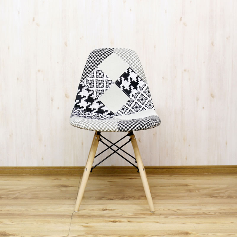 イームズ EAMES シェルチェア イームズチェア パッチワーク カラフル