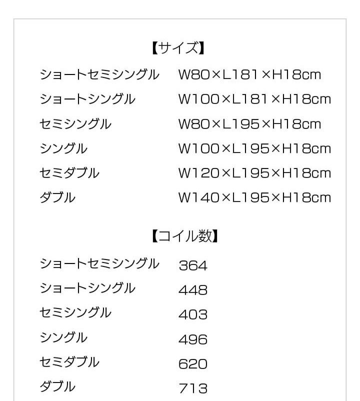 ノンフリップレギュラーポケットコイルマットレスを通販で激安販売