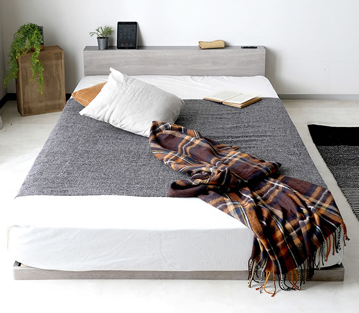 連結できる角のないすのこフロアベッド【Roundia】ファミリー対応を通販で激安販売