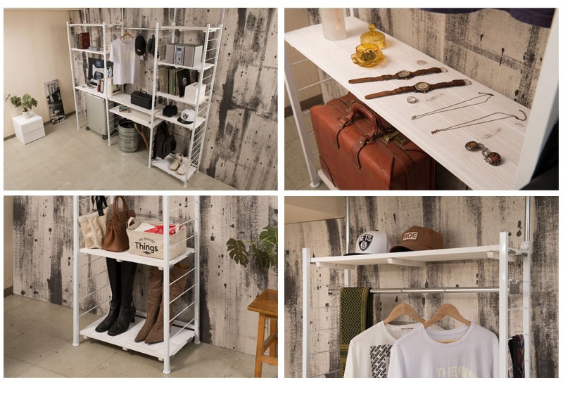 幅90 奥行40 棚（突っ張りラック）｜ラック、シェルフ、本棚 | 家具