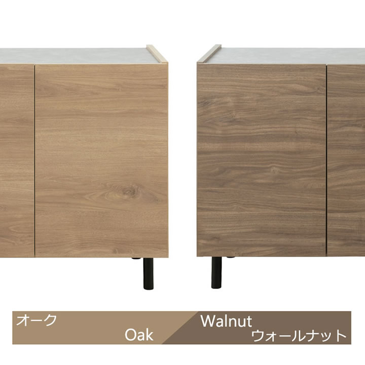 キャビネット 幅80cm 日本製 完成品 リビ...の詳細画像3