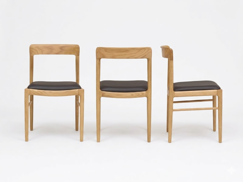【美品】オーク材 ダイニングチェア 2脚set デスクチェア コンパクト ダイニングチェア 2脚セット オーク無垢材 シンプル コンパクト 食卓
