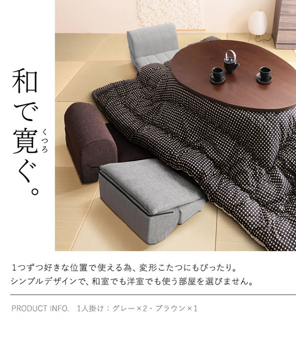 こたつソファ コタツに合わせる リクライニング フロア コーナー