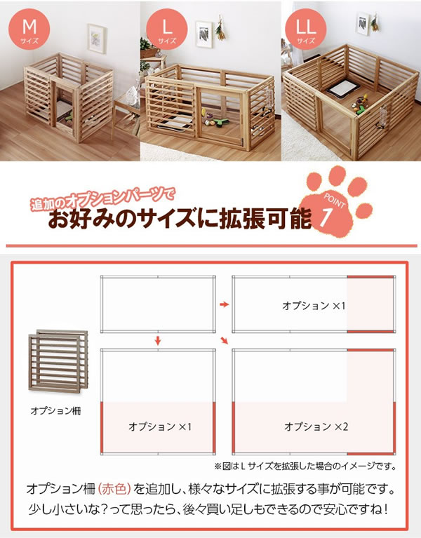 ワンケージプラス M L LL ゲージ 犬 ケージ フードボウルセット 安い お買い得 ペットゲージの画像