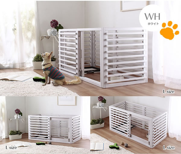 ワンケージプラス M L LL ゲージ 犬 ケージ フードボウルセット 安い お買い得 ペットゲージの画像