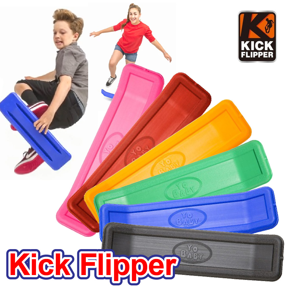 YO BABY バランスボード Kick Flipper スケボー練習用 スノーボード練習 サーフィン練習 芝滑り 雪滑り サンドスキー そり 草滑り  スノーライダー 立ち乗り :18-0073:Bee8 - 通販 - Yahoo!ショッピング