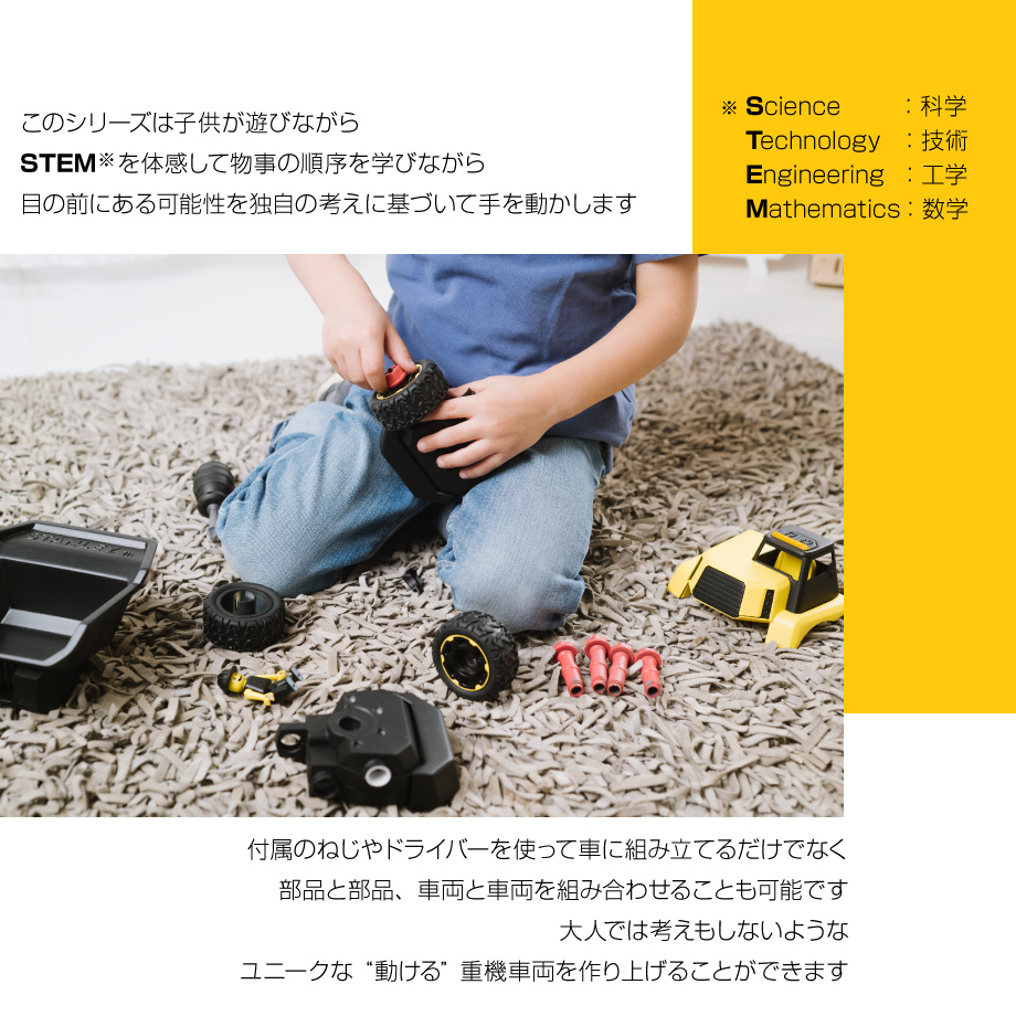 Stanley Jr Take Apart XL ダンプトラック ST-TT001-SY スタンレー