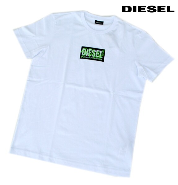 DIESEL Diegos N33 半袖 Tシャツ White 送料込み Diesel T-Diegos N33 t-shirt in white | ASOS