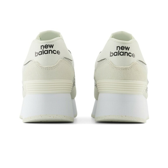 New Balance カジュアルスニーカー ホワイト New Balance ニューバランス 574 スニーカー レディース 574+ BJ