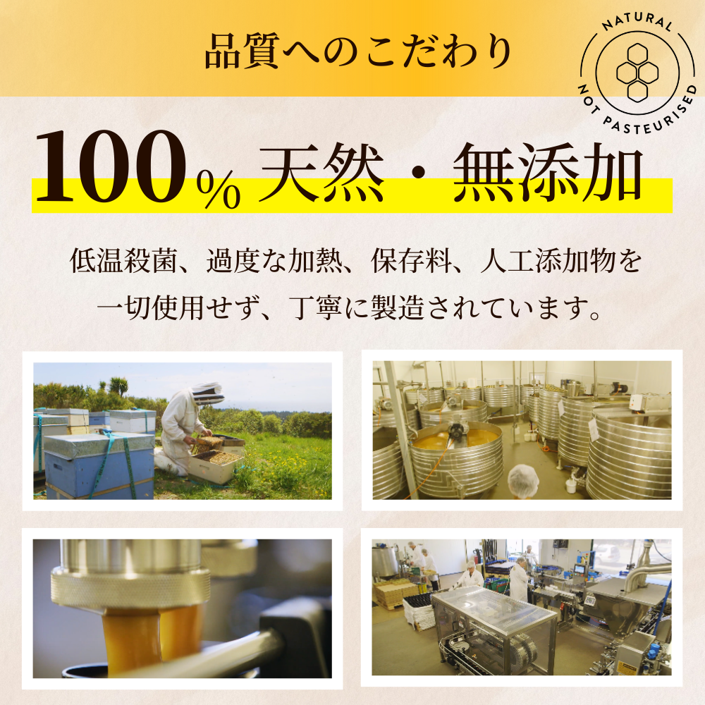 マヌカハニー 非加熱 無添加 はちみつ