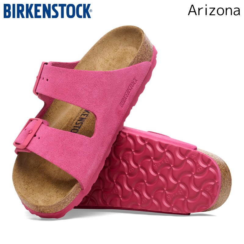 BIRKENSTOCK ビルケンシュトック アリゾナ  ナロー幅  フューシャ・チューリップ カジュ...