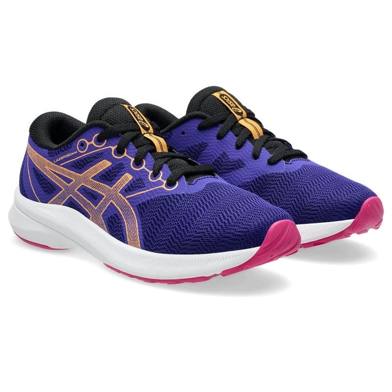 【新品】ASICSパープルランニングシューズ ASICS マラソン、ランニングシューズ（色：パープル系）｜マラソン