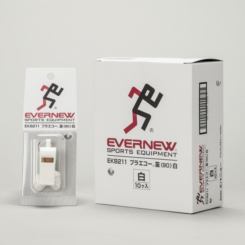 EVERNEW（エバニュー） EKB211 プラエコー笛 白 運動会・イベント