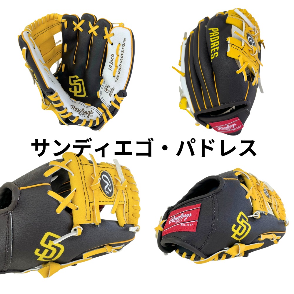 Rawlings（ローリングス） MLB キッズグラブ 右投げ用 ドジャース