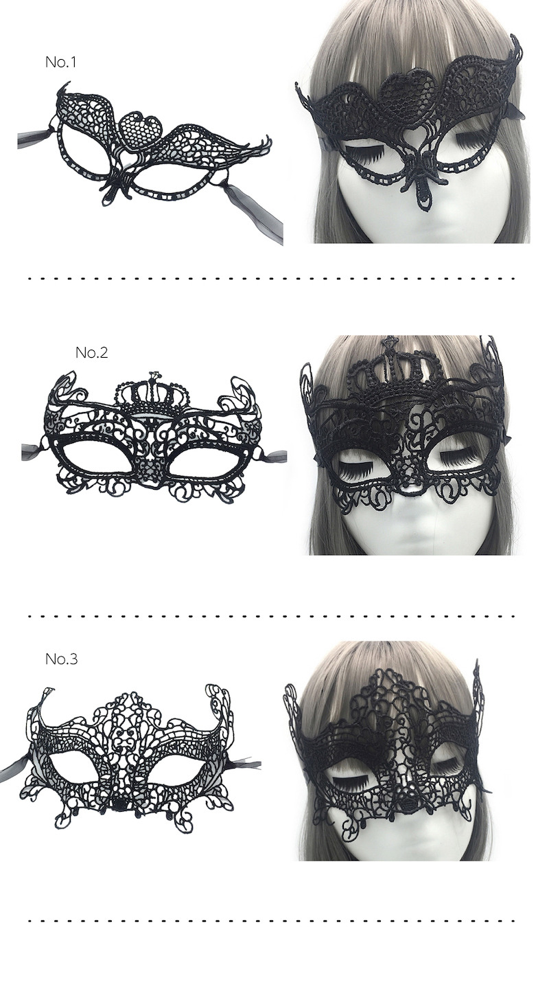 Amazon.com: MYSEUNI 2025 New Black Masquerade Mask for Men