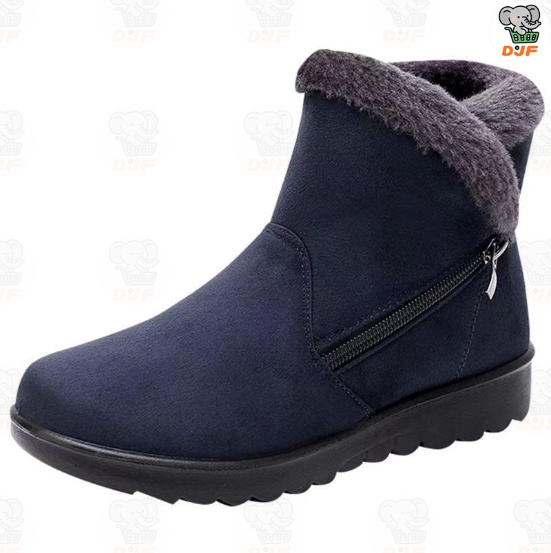 スノーブーツ ショート ミニ ショートブーツ レディース ボア スエード 黒 中高年の綿靴 裏起毛 防水 防滑 撥水 防寒 雪 靴 滑らない スノーシューズ きやすい |  | 03