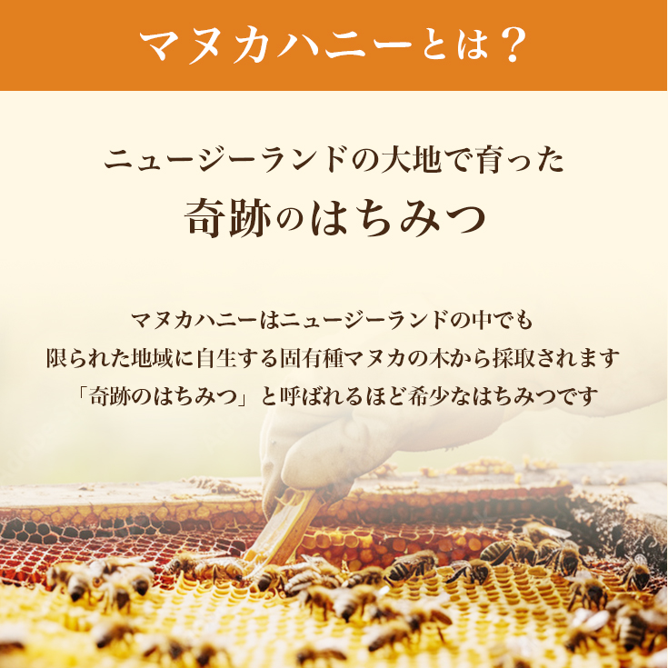 【UMF15+ 3個セット】マヌカハニー MGO514 相当 ニュージーランド産 250g 残留農薬検査済 無農薬｜begarden｜08