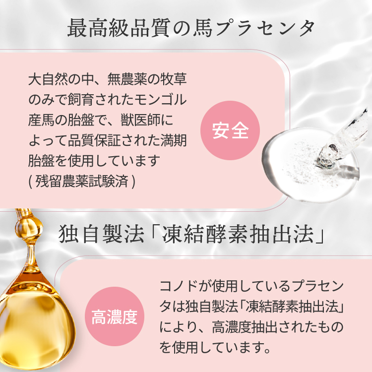 美容液 プラセンタ 原液 100% CONODO コノド プラセンエッセンス 30ml 送料無料｜begarden｜06