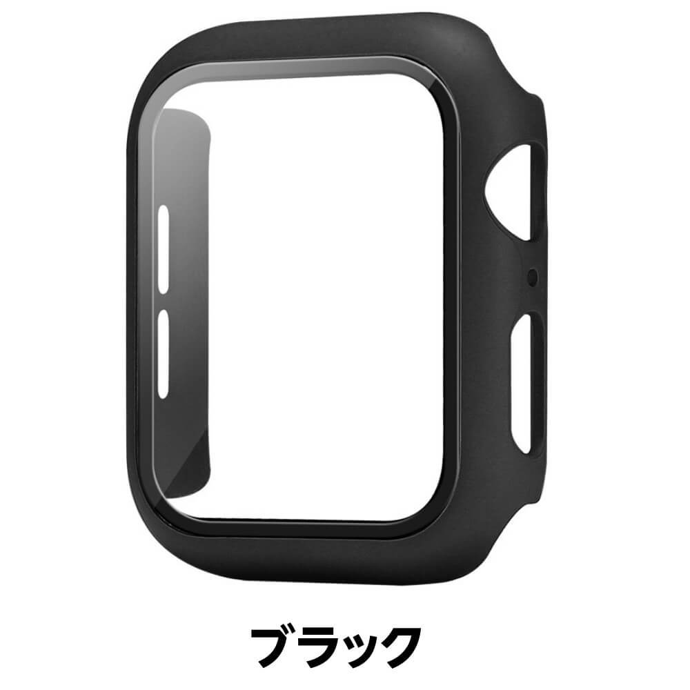 AppleWatch ケース Series7 Series6 SE Series3 Series5 Series4 カバー PC 強化ガラス全面保護 画面保護 軽量アップルウォッチ 得トクセール｜beginya｜02