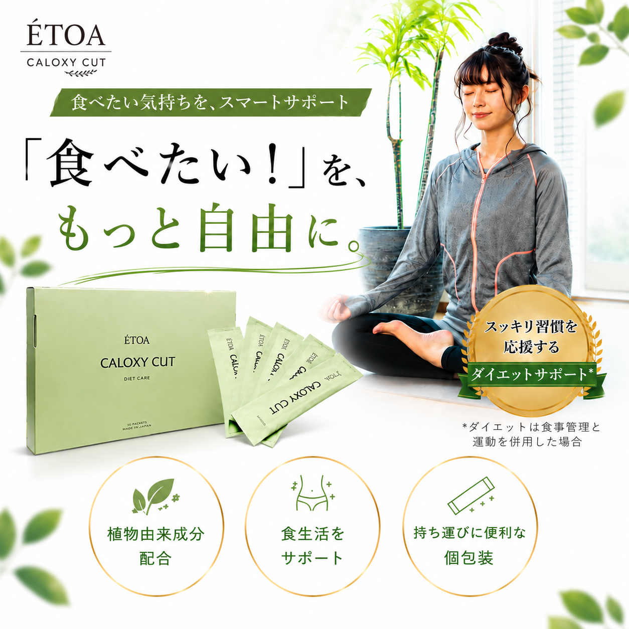 ETOA CALOXY CUT エトア カロキシー カット 30包 腸活 : Begirl