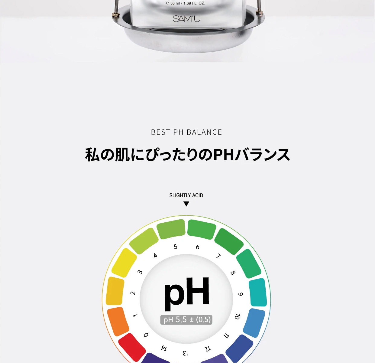 100円OFFクーポン】SAMU （サミュ）PH Sensitive Cream サミュPH