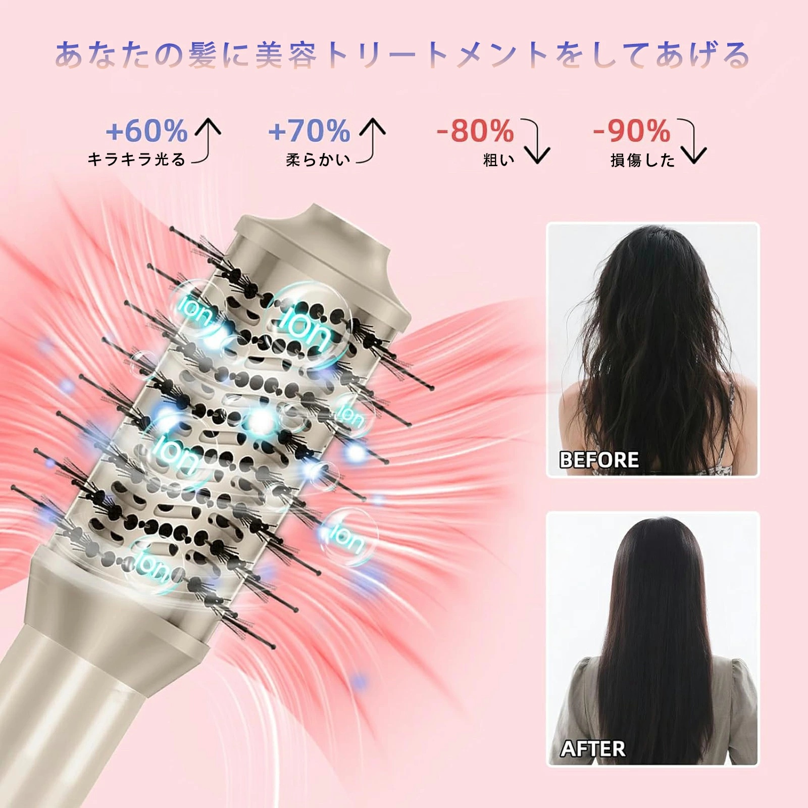 【8in1】ドライヤー 1400W高出力＆11万回転モーター搭載 高速ドライヤー ヘアアイロン付 静音設計 恒温ケアで髪質改善 美髪効果 ヘアケア 軽量 折りたたみ式 旅行・家庭用 リファ風 美容家電 人気 ギフトにもおすすめ ドライヤー 大風量 【8in1美容セット・ヘアアイロン付】 人気 速乾