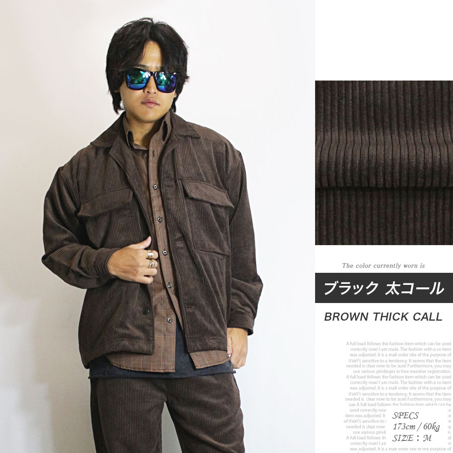 joker cpo シャツ シャツジャケット メンズ 長袖 オーバーサイズ