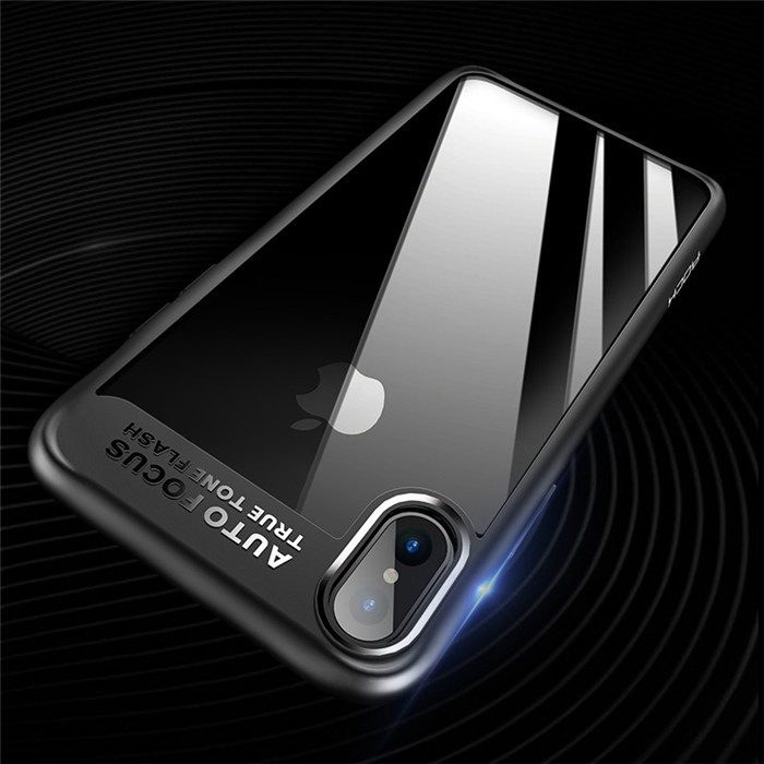 強化ガラス付き iPhoneX ケース ハードケース クリア 透明 極薄 軽い アイフォンX ケース カバー 全面保護  :iPhone8-500:ベネックスストア - 通販 - Yahoo!ショッピング
