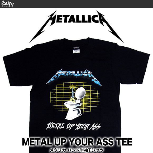 METALLICA メタリカ BA-0002-BK METAL UP YOUR ASS TEE バンドT