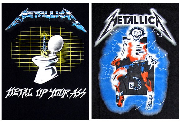 METALLICA メタリカ BA-0002-BK METAL UP YOUR ASS TEE バンドT