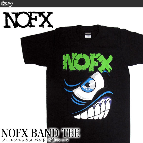 送料無料 メール便配送 Nofx ノーエフエックス バンドtシャツ 半袖 Ba 0011 Bk Nofx Tee バンド半袖tシャツ By Ba 0011 Bk Being ヤフーショッピング店 通販 Yahoo ショッピング