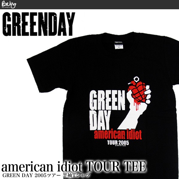 GREEN DAY グリーンデイ バンドTシャツ 半袖 BA-0017-BK american