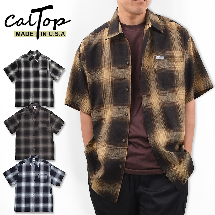 Cal Top（キャルトップ） 【並行輸入品】キャルトップ シャツ オンブレ