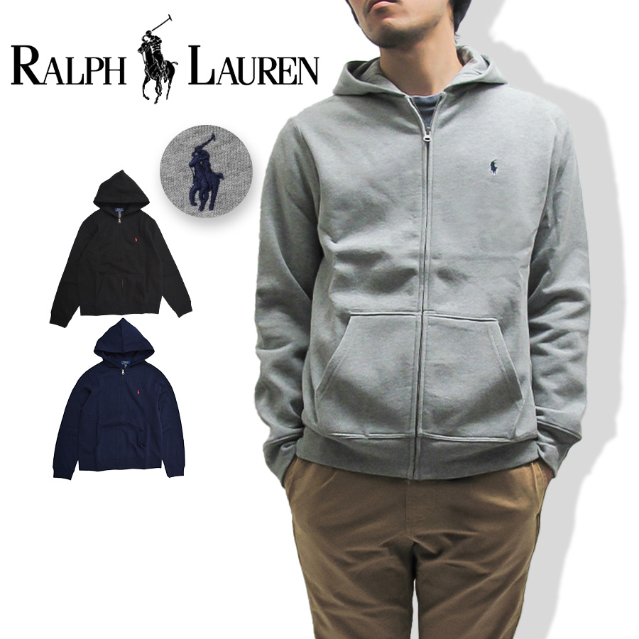 極美品 Polo Ralph Lauren グレー パーカー SP 裏起毛 POLO RALPH LAUREN（ポロ・ラルフローレン） 【並行輸入品】ポロラルフ
