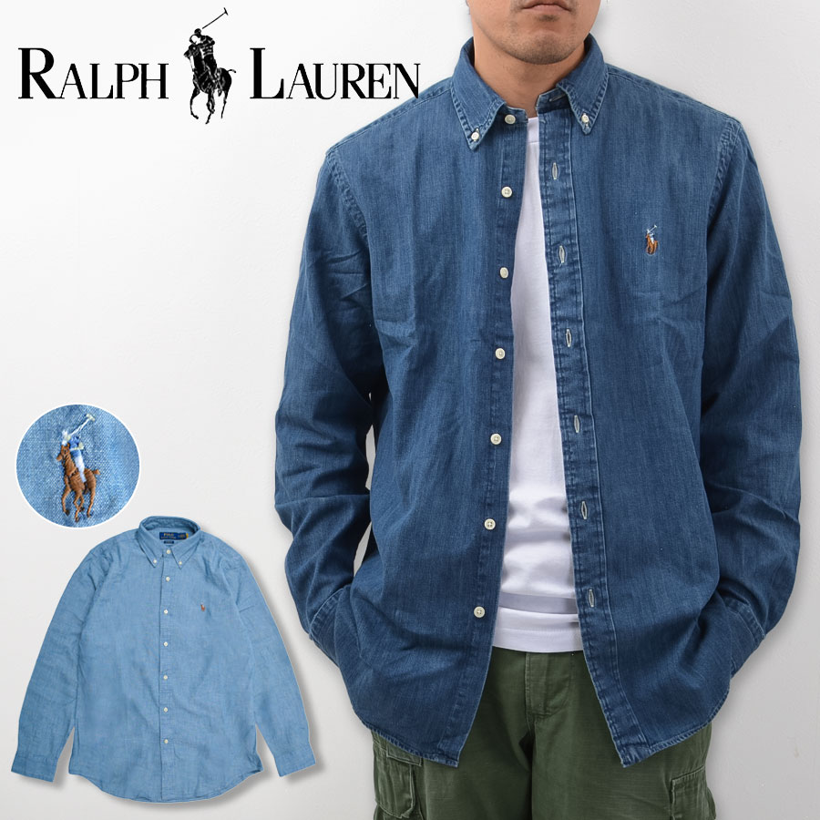 Ralph Lauren - ラルフローレン RALPH LAUREN デニムシャツ【S