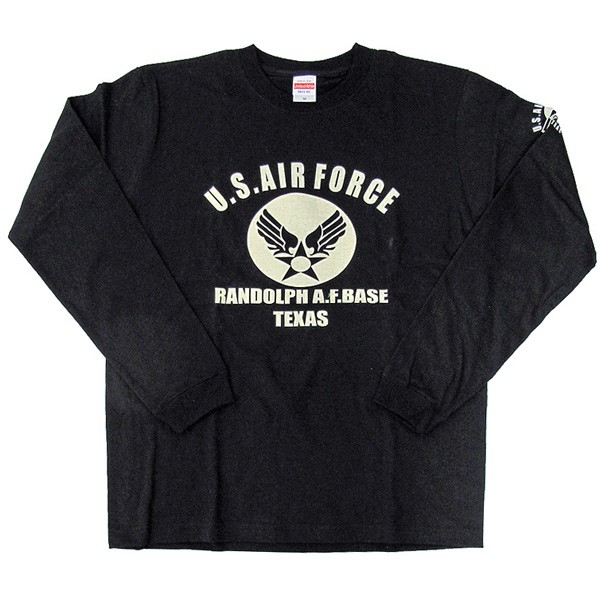 U.S. AIR FORCE ユーエスエアフォース  長袖 Tシャツ