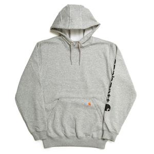 カーハート Carhartt パーカー メンズ 袖ロゴ スリーブロゴ プリント プルオーバー K28...