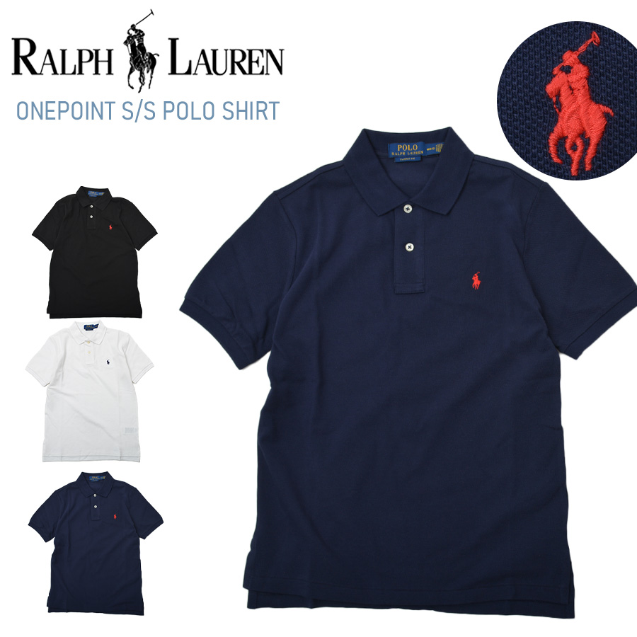 新品　Polo Ralph Lauren ネイビー ポロシャツ L 半袖 POLO RALPH LAUREN（ポロ・ラルフローレン） 【並行輸入品】ラルフ