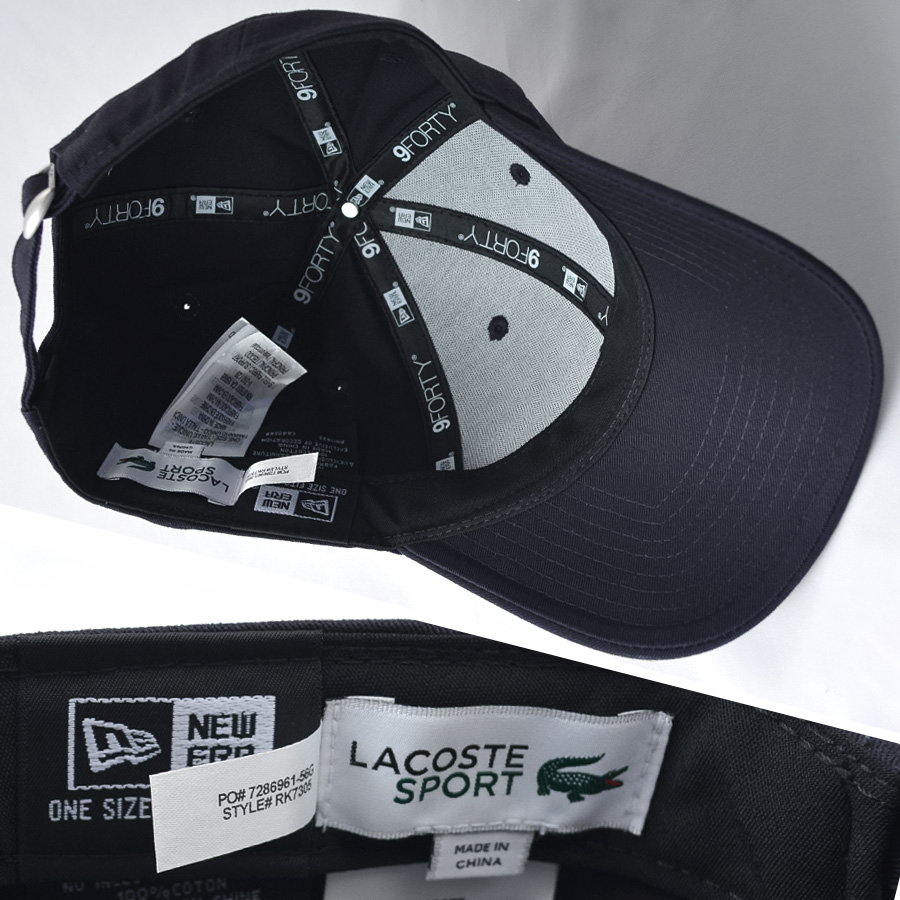 LACOSTE（ラコステ） 【並行輸入品】ラコステ×ニューエラ キャップ