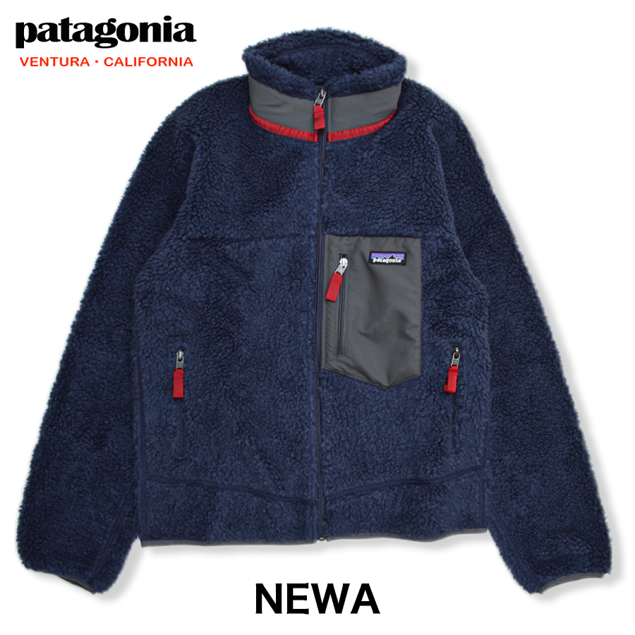 パタゴニア Patagonia フリース レトロX ジャケット メンズ ボア 23056 NEWA ネイビー レッド