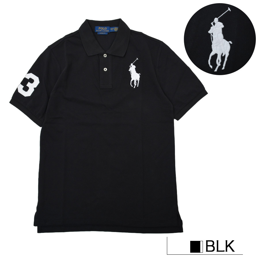 コ*グ様 Polo Ralph Lauren ブラック ポロシャツ ビックポニー POLO RALPH LAUREN（ポロ・ラルフローレン） 【並行輸入品