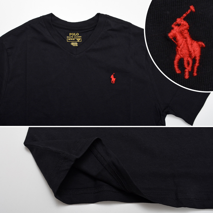 polo by Ralph lauren ポロシャツ パープル 刺繍ロゴ - メルカリ